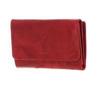 mano Donna Aurona Wallet with Zip Red