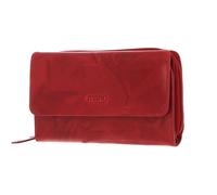mano Donna Aurona Wallet with Zip Red