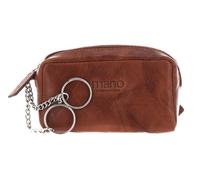 mano Donna Aurona Zip Key Case Cognac