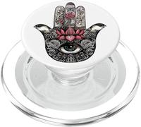 Mano Hamsa Fátima Espiritual Significado Origen Lotus Meditación PopSockets PopGrip para MagSafe