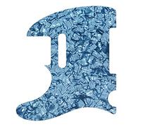 Mano izquierda estándar de EE. UU. 5 agujeros de tornillo golpeador de guitarra placa de rasguño para guitarra eléctrica for For TL Piezas de Guitarra Eléctrica (Color : 12)