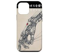 Mano mecánica Cyberpunk Japonesa - Gráfico de Estilo Vintage Carcasa para iPhone 12 Mini