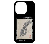 Mano mecánica Cyberpunk Japonesa - Gráfico de Estilo Vintage Carcasa para iPhone 14 Pro