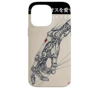Mano mecánica Cyberpunk Japonesa - Gráfico de Estilo Vintage Carcasa para iPhone 14 Pro MAX