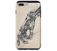Mano mecánica Cyberpunk Japonesa - Gráfico de Estilo Vintage Carcasa para iPhone 7 Plus/8 Plus