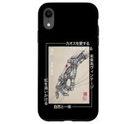 Mano mecánica Cyberpunk Japonesa - Gráfico de Estilo Vintage Carcasa para iPhone XR