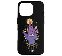 Mano mística Confía en tu camino La luz está dentro de ti Arte Carcasa para iPhone 16 Pro
