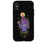 Mano mística Confía en tu camino La luz está dentro de ti Arte Carcasa para iPhone X/XS