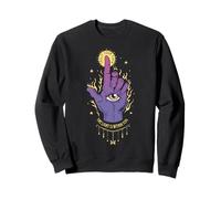 Mano mística Confía en tu camino La luz está dentro de ti Arte Sudadera