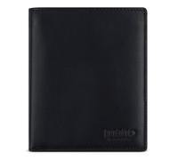 mano Don Andrea RFID Coin Wallet with Flap Black