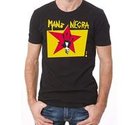 Mano Negra Manu Chao King of Bongo 1991 Album Cover Unisex 100% Cotton Short-Sleeve T-Shirts Black M