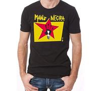 Mano Negra Manu Chao King of Bongo 1991 - Álbum para hombre, diseño de camiseta BlackL_2700, color negro, Negro , L