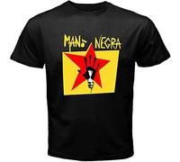 Mano Negra Manu Chao tee Round Neck Unisex Tops Men's 100% Cotton Short-Sleeve T-Shirts XXL