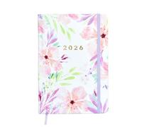 MANOA® Agenda 2026 "BIANCA" Semana Vista - 210 Páginas - Incluye separadores mensuales- Tamaño tipo Moleskine (SIN STICKERS)