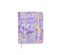 MANOA® Agenda pocket 2026 "JACARANDA" Semana vista - Medidas (B7+) 10 x 13 cm - 184 Páginas - Incluye pestañas separadoras mensuales.