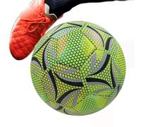 Manolyee Balón De Fútbol Que En La Oscuridad | Balón Que para Deportes al Aire Libre | Divertido Impermeable para Niños Juegos Deportivos Entrenamiento Al Aire Libre Navidad
