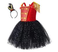 Manolyee Disfraz De Cascanueces - Disfraz Infantil de Circo para Halloween con Diadema | Accesorios Para Fiesta Teatro Viaje Colegio Fotos Y Uso Diario