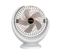 Manolyee Ventilador Portátil - Ventilador Portátil Para Acampada Recargable,Dispositivo Personal Silencioso Con 3 Velocidades Para Uso En Hogar Trabajo Mesa De Escritorio Exterior Acampada Oficinas