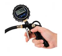 Manómetro, 0-200PSI Digital Tire Air Pressure Gauge LCD Manometer(US Intake Nozzle)