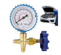 Manómetro Colector para AC | Antifugas Engrosado Precisión,Manómetro de Presión para AC | Para Mantenimiento Automotriz, Electrodomésticos, Reparación De