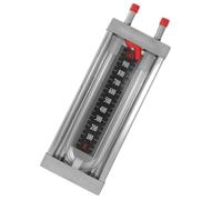 Manómetro con sensor de presión en forma de U, manómetro, probador de tubo de vacío, columna de agua, diferencial de acero inoxidable