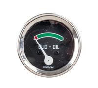 Manómetro de aceite de motor Ama Mecánico: Presión de aceite de maquinaria agrícola de 0-8 bar, plantilla de 52 mm