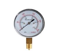 Manómetro de cápsula, manómetro de baja presión, medidor de presión de aire analógico, manómetro de presión de Gas mecánico de membrana Industrial(NPT1-2,0-10kpa)