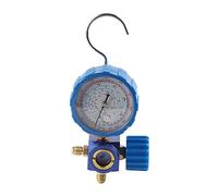 Manómetro de colector de aire acondicionado 500 psi 35 kgf/cm² Cuchillo de medidor con gancho para R12 R502 R22 R410 R134A