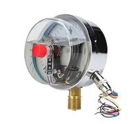 Manómetro de contacto eléctrico resistente a golpes YNXC-100, bomba de agua tipo columna magnética, neumático/hidráulico.(0-1MPA,YNXC-100 M20*1.5)