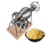 Manómetro De Precisión Cañón Palomitas Maíz Manual ， Máquina Hacer Palomitas Maíz Con Manivela Manual Estilo: Retro ， Para Maíz, Arroz, Soja,Ornament