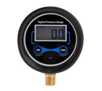 Manómetro de presión de agua,Manómetro mecánico, Medidor Digital de presión de neumáticos de 0-200PSI, medidor PSI 1/8NPT for coche, camión, motocicleta, Reduce el riesgo de explosión de neumáticos