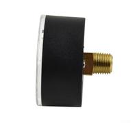 Manómetro de presión de aire Gdfnmogo de 50 mm, 0-180 PSI, 0-12 bar con rosca de 1/4 pulgadas, medidor de compresor de carcasa de plástico fácil de leer compatible con compresores de aire