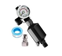 Manómetro de presión de aire | Separador de humedad para compresores - Filtro manómetro de precisión para automóviles, viajes, industria, exterior, garaje