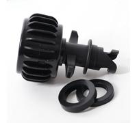 Manómetro de presión de inflado de 0 a 2.0 bar para botes inflables para tablas de remo y tablas de surf con factor de forma compacto de 80 mm y rendimiento fiable