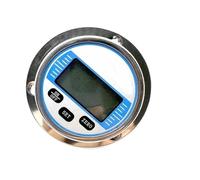 Manómetro de presión Digital de 100mm pantalla LCD mpa bar cm2 medidor de presión líquida de aceite de aire Axial NPT1/4 montaje trasero(100mm dial diameter,4-20mA G1-4)