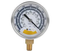 Manómetro de vacío, 0-14psi G1 / 4in Conector Manómetro Instrumento preciso para bomba de vacío, Manómetro Psi
