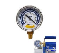 manómetro de Vacío de 60 mm, Manómetro de Aire Preciso, Instrumento para Bomba de Vacío, Pantalla de dial de 0-14 psi, Conector G1 / 8in