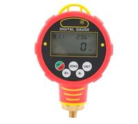 Manómetro de vacío de presión, medidor de presión de tubo de refrigeración y aire acondicionado con pantalla Digital ajustable portátil de 688l Aplicaciones versátiles(High pressure)