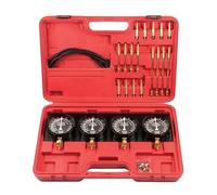 Manómetro De Vacío Para Carburador | Kit De Ajuste Para Carburadores De Moto | Kit De Sincronizador De Carburador Al Vacío | para Taller Garaje y Uso en Carretera