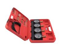 Manómetro De Vacío Para Carburador | Kit de Herramientas para Mantenimiento de Carburadores - Kit De Sincronizador De Carburador Al Vacío | Para Viajes En Carretera Garaje Taller