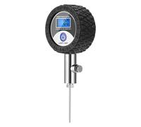 Manómetro Deportivo - Herramienta De Bomba De Medición De Presión Digital, Prueba De Inflado Exacta Con Pantalla Clara, Para Compresores Compactos | Accesorio Profesional Para Pneuma