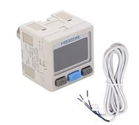 Manómetro Digital 0 a -101 KPa, 12~24 V CC Interruptor de Presión Digital Sensor Neumático de Vacío Negativo Válvula Reductora de Presión Negativa