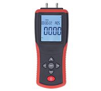 Manómetro Digital,12 Unidades Medidor de Presión de Aire Digital Seleccionable Probador de Presión de Gas Medidor de Presión Diferencial Probador de Presión de Gas HVAC con Pantalla LCD Retroiluminada