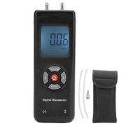 Manómetro Digital 52mm - Medidor Presión Aire Acondicionado, Presiómetro Profesional, Pantalla Retroiluminada, Registro Máximo Mínimo, ABS Resistente Compacto