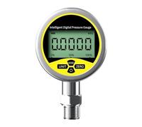 Manómetro digital de presión 0,2%, manómetro digital M20 x 1,5, manómetro de esfera de 80 mm, medidor de presión de 3 V Sensores de presión(0-0.16Mpa)