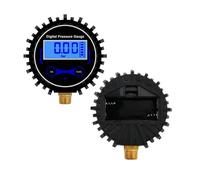 Manómetro digital de presión de aire for neumáticos de 0 a 200 PSI con pantalla LCD y luz LED for coche, camión y motocicleta.(Blue)