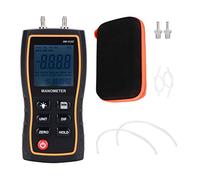 Manómetro digital de presión diferencial, manómetro digital Probador de presión de gas ± 103.42KPa Medidor de presión de aire, para investigadores científicos Técnicos de HVAC