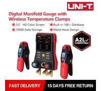 Manómetro Digital Inteligente UNI-T UT336E KIT con 2 Pinzas de Temperatura Inalámbricas UT320I