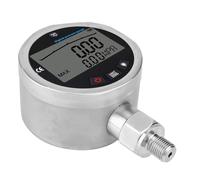 Manómetro digital Medidor de presión con pantalla LCD industrial de rosca G1/4 con medición de 0-40MPa 0-400BAR 0-5800PSI para sistemas de compresión de herramientas neumáticas de