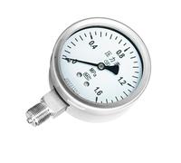 Manómetro Digital, medidor de presión hidráulica de 60mm, manómetro de presión M20 x 1,5, manómetro mecánico de 300bar y 400bar(WHITE,0-1Mpa)